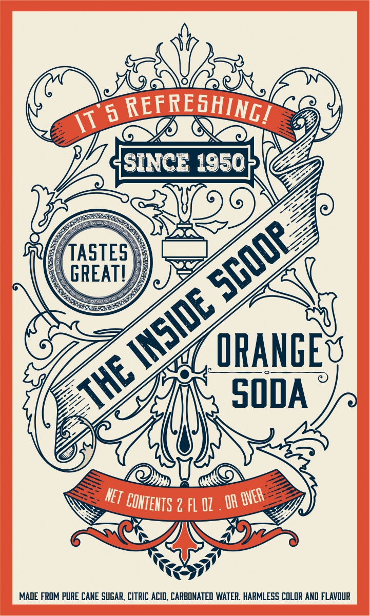 Label Design by Vishal Vishwakarma  for The Inside Scoop | Design #16868684