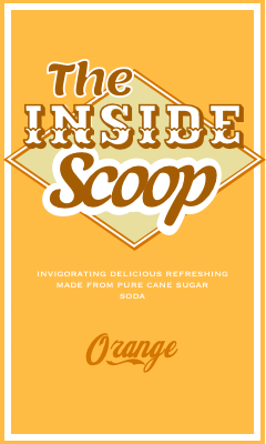 Label Design by Alex Tsvirko for The Inside Scoop | Design #16887606