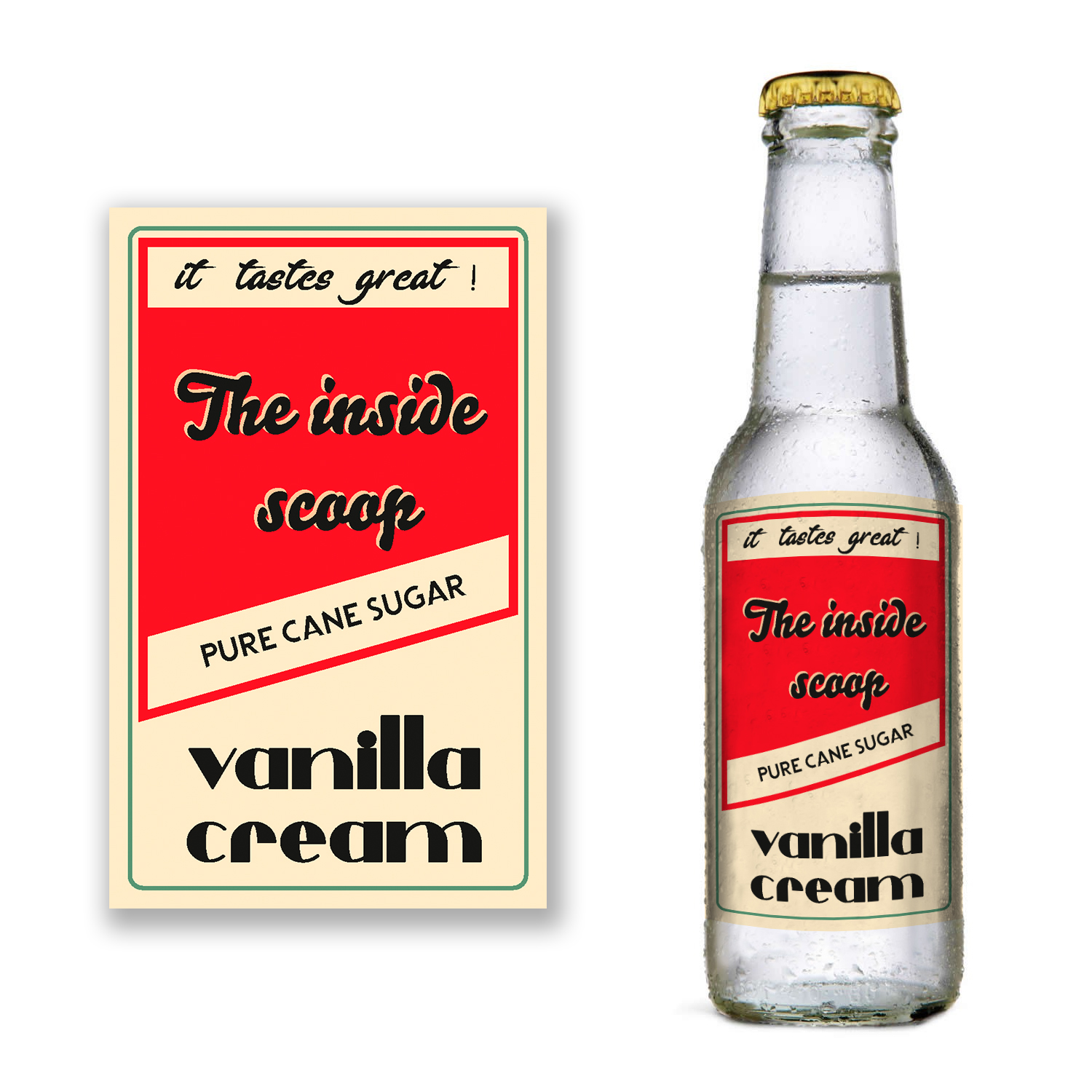 Label Design by SaraReal for The Inside Scoop | Design #16895762