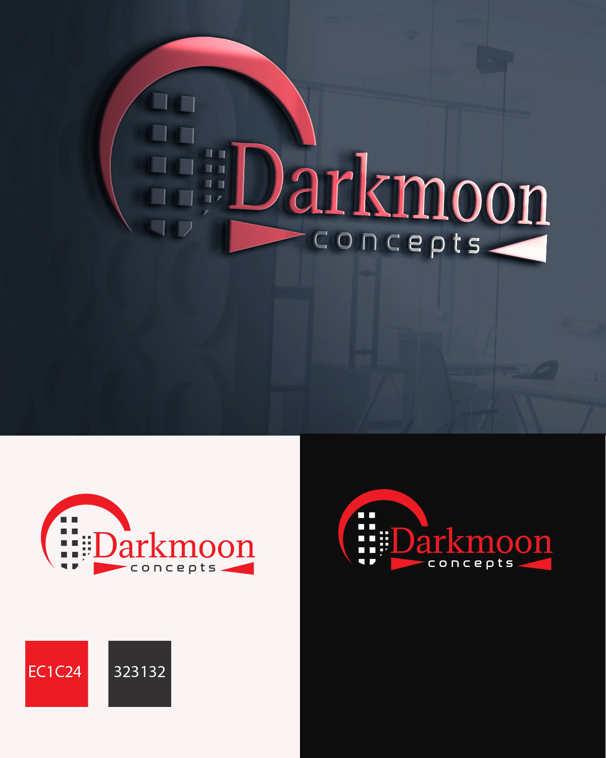Logo Design by JohnDigiTech for Darkmoonconcepts | Design #16941616