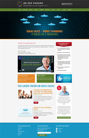 Web Design par SJ pour The Original Thinking Company | Design : #2681924