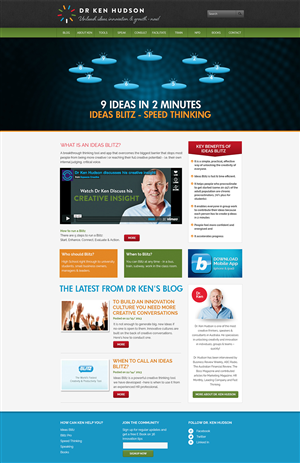 Web Design par SJ pour The Original Thinking Company | Design : #2681967