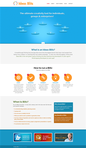 Web Design par SJ pour The Original Thinking Company | Design : #2685602