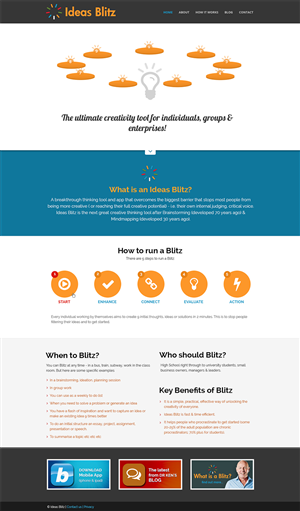Web Design par SJ pour The Original Thinking Company | Design : #2686105