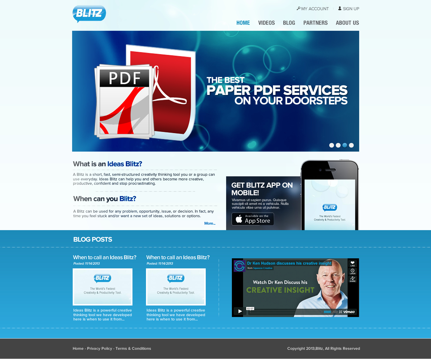Web Design by TechWise for The Original Thinking Company | Design #2705431