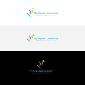 My.Regional.Community - bringing local idea to life | Logo Design by nandkumar