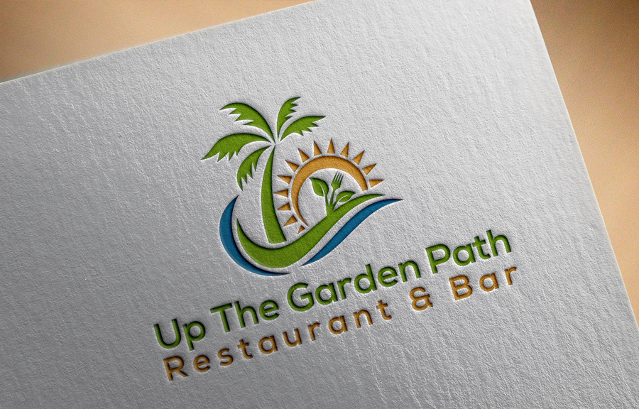 Playful, Bold, Restaurant Logo Design for Up The Garden Path Restaurant & Bar by konmey Design