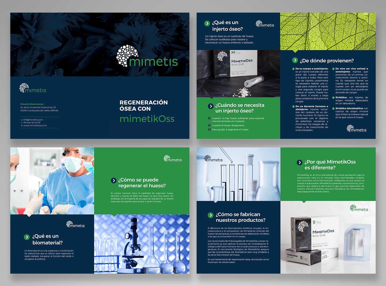 Flyer Design by Pixelon Studio for Mimetis Biomaterials | Design #16825543