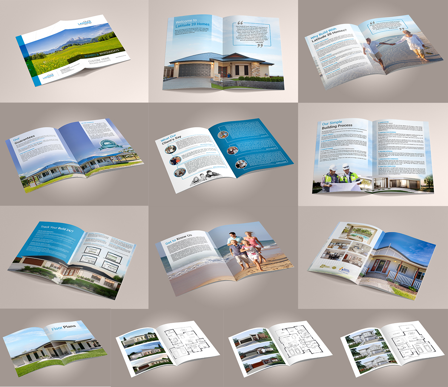 Brochure Design by hih7 for Latitude 20 Homes | Design: #19103655