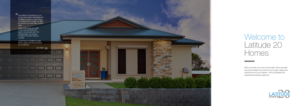 Brochure Design by em.design for Latitude 20 Homes | Design: #19029146