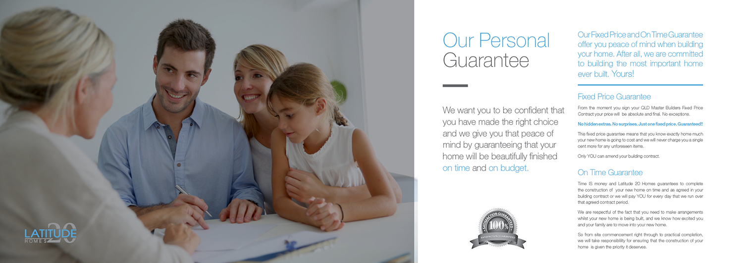 Brochure Design by em.design for Latitude 20 Homes | Design #19029147