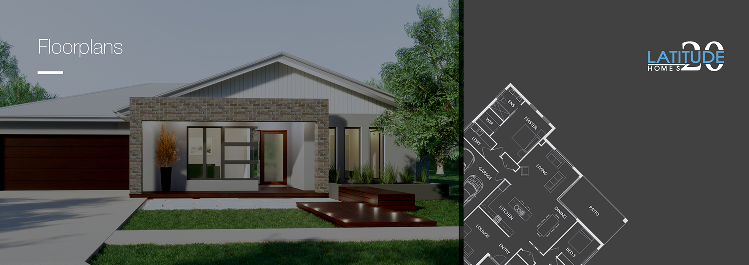 Brochure Design by em.design for Latitude 20 Homes | Design #19031695