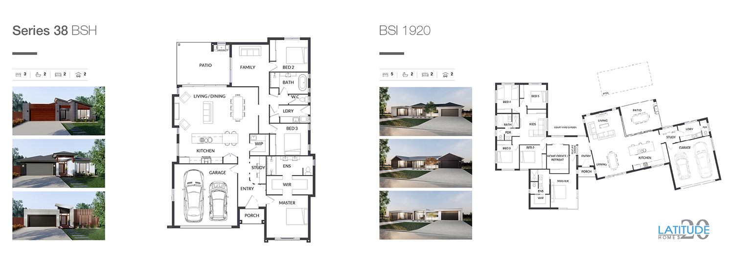 Brochure Design by em.design for Latitude 20 Homes | Design #19048358