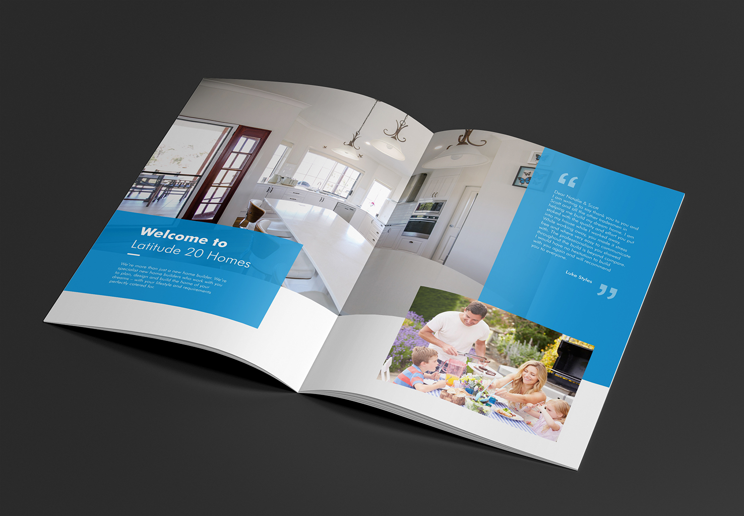 Brochure Design by ecorokerz for Latitude 20 Homes | Design #19026729