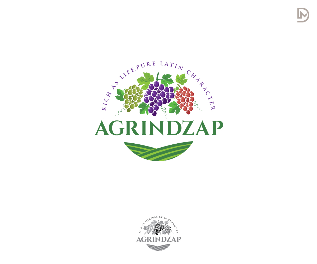 Logo Design by D_Mantra for Agrindzap | Design #16849993