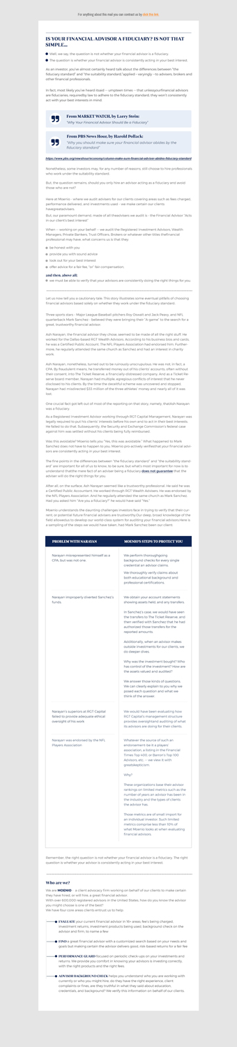 Newsletter Design by Dabashes Adhikery for Moenio | Design #16876152
