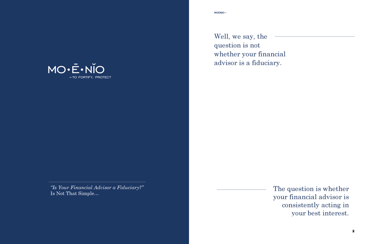 Newsletter Design by Adrienne J for Moenio | Design #16870156