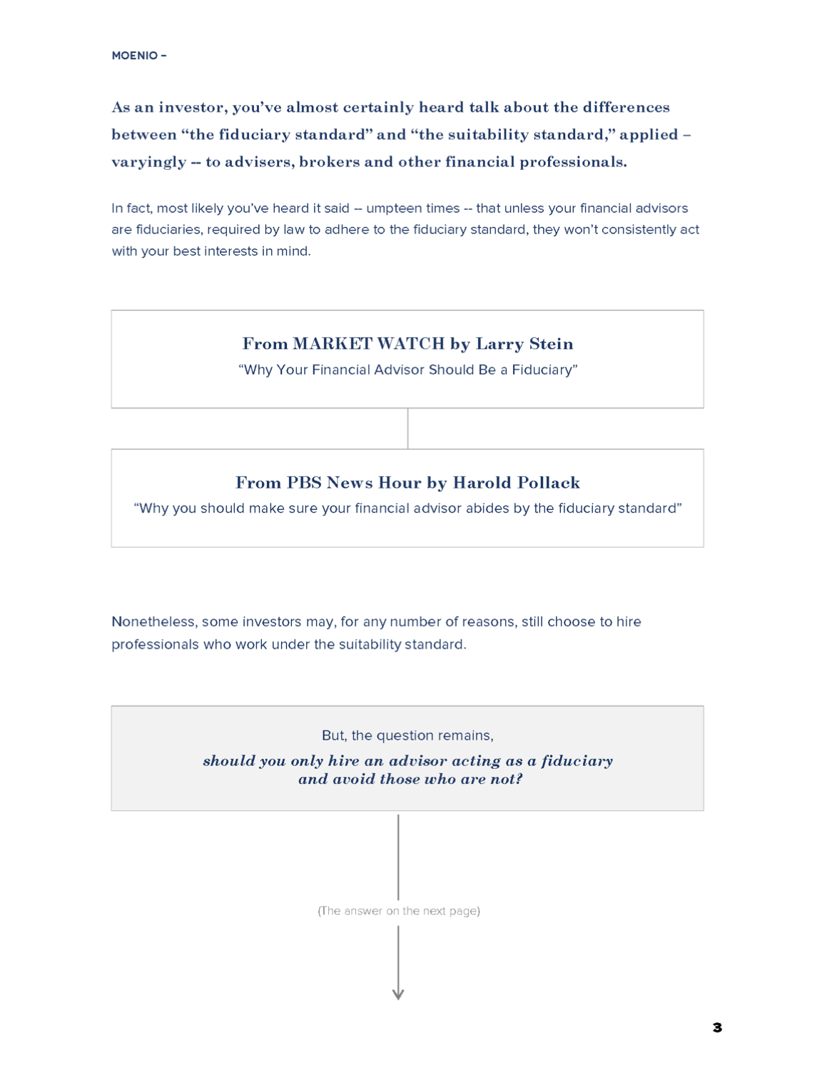 Newsletter-Design von Adrienne J für Moenio | Design #16907539