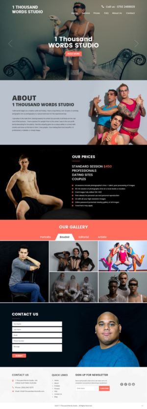 Web Design par pb pour ce projet | Design : #16855054