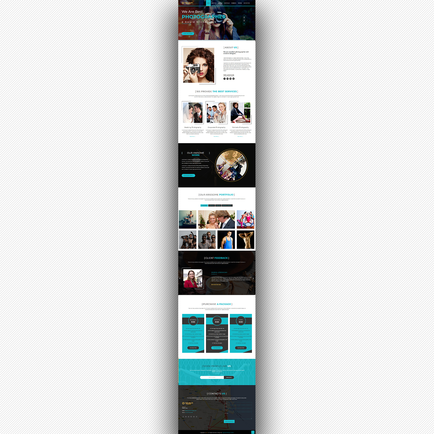 Web Design by RWDStudio for this project | Design #16880380