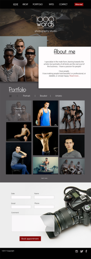 Web Design by Dessyangelova for this project | Design #16919774