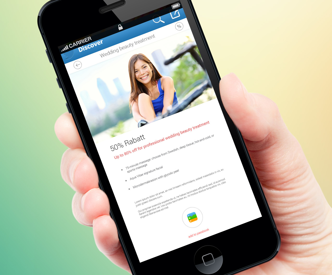 App-Design von eMango für dieses Projekt | Design #2718270