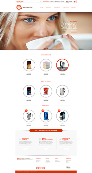 Web Design by FMatos for JM Online Retail Services Ltd | Design: #2759306