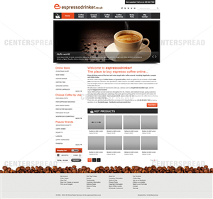 Web Design par CENTERSPREAD pour JM Online Retail Services Ltd | Design : #2681640