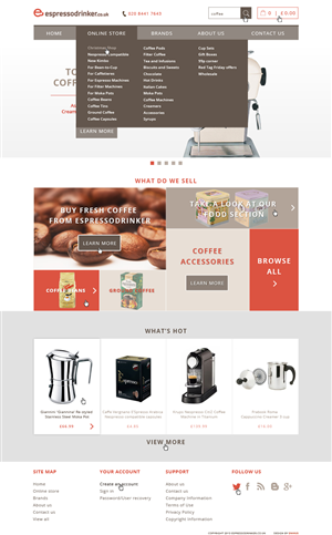 Web Design par Envius pour JM Online Retail Services Ltd | Design : #2692561