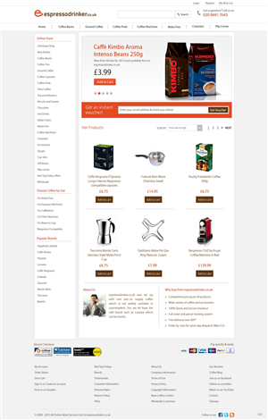 Web Design by pb for JM Online Retail Services Ltd | Design: #2682702