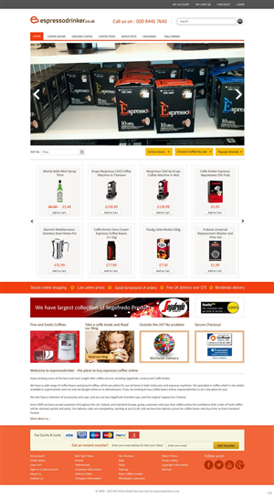 Web Design by pb for JM Online Retail Services Ltd | Design: #2688178
