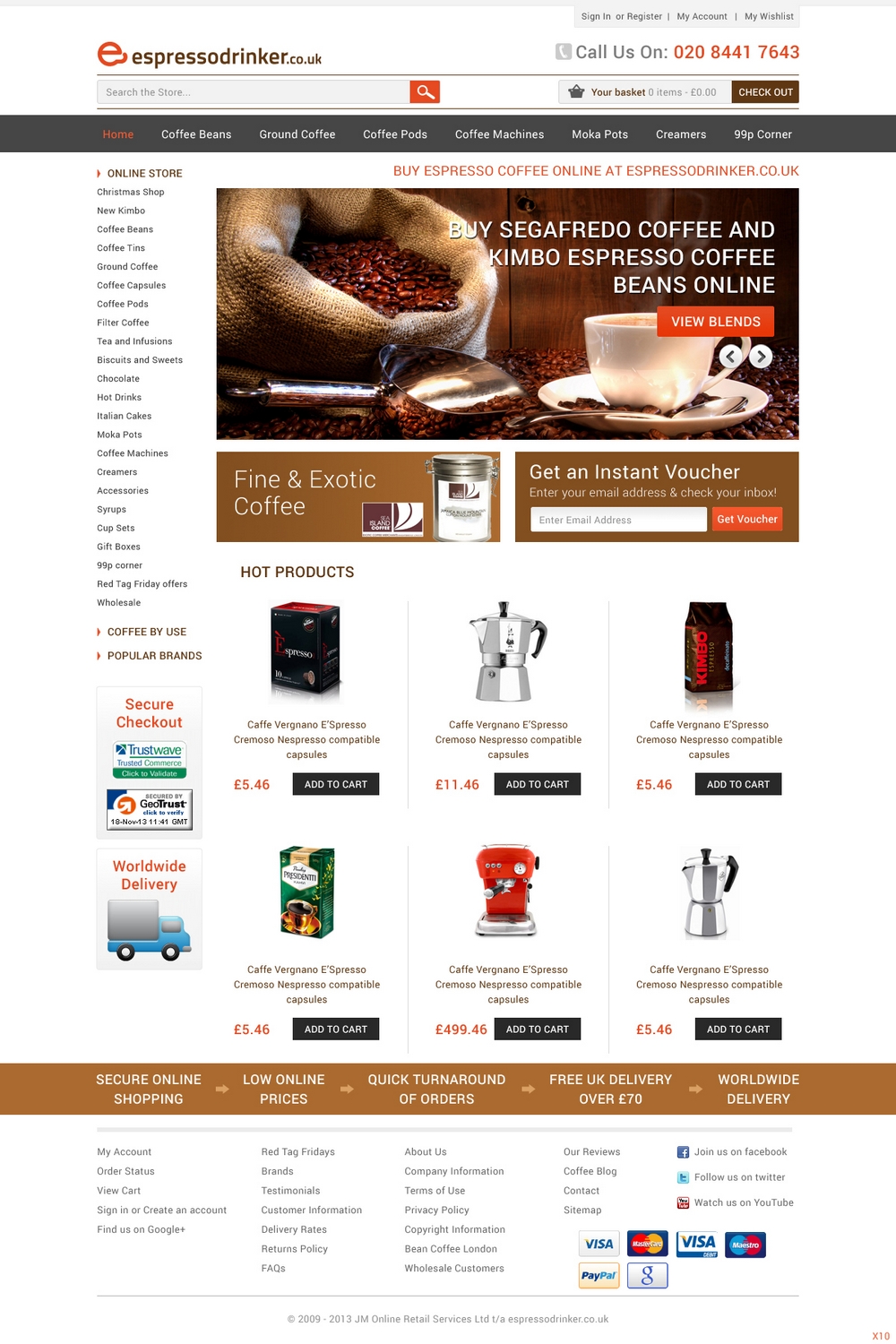Diseño Web por pb para JM Online Retail Services Ltd | Diseño #2688181
