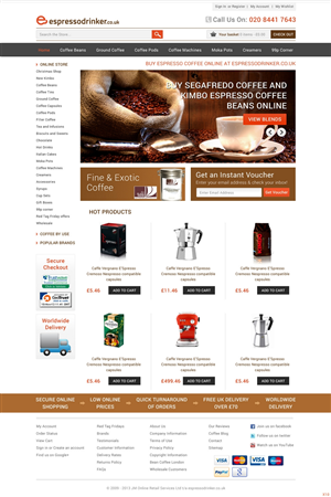 Web Design by pb for JM Online Retail Services Ltd | Design: #2688181