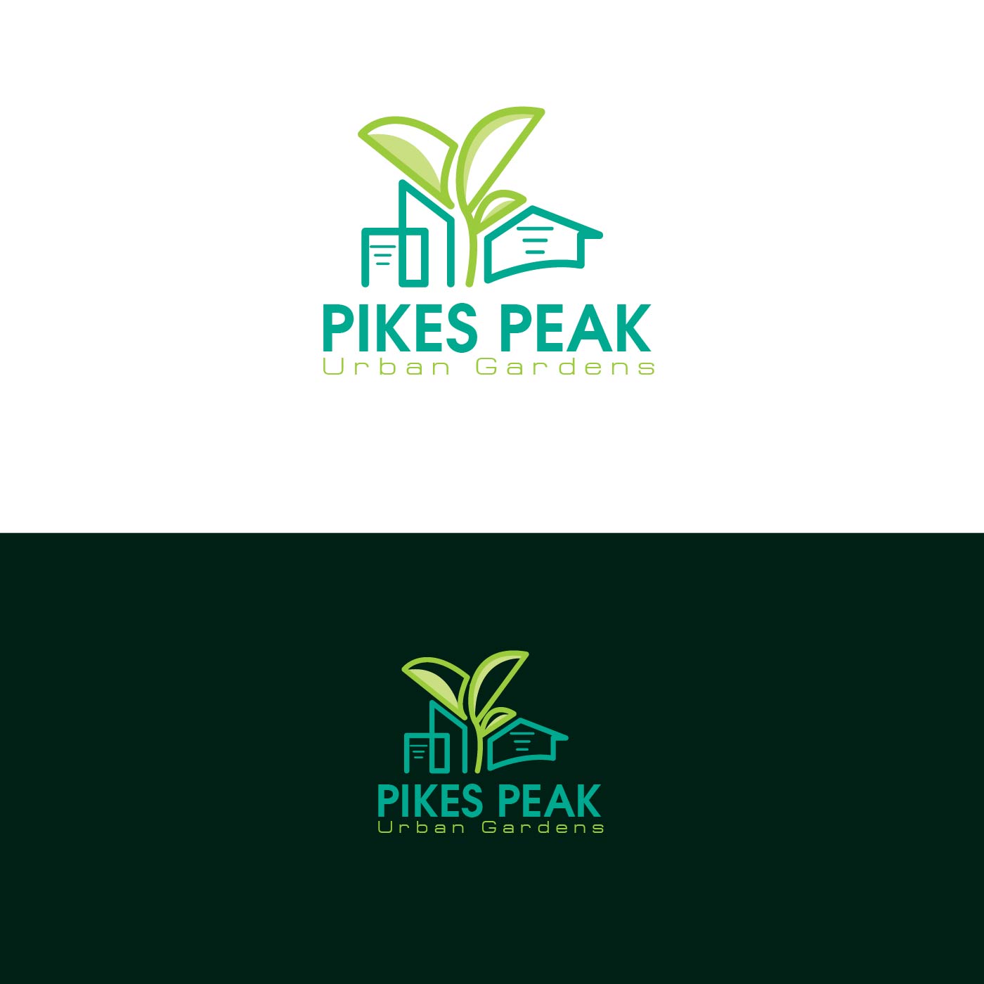 Diseño de Logo por ErrAr para Pikes Peak Urban Gardens | Diseño #16830414