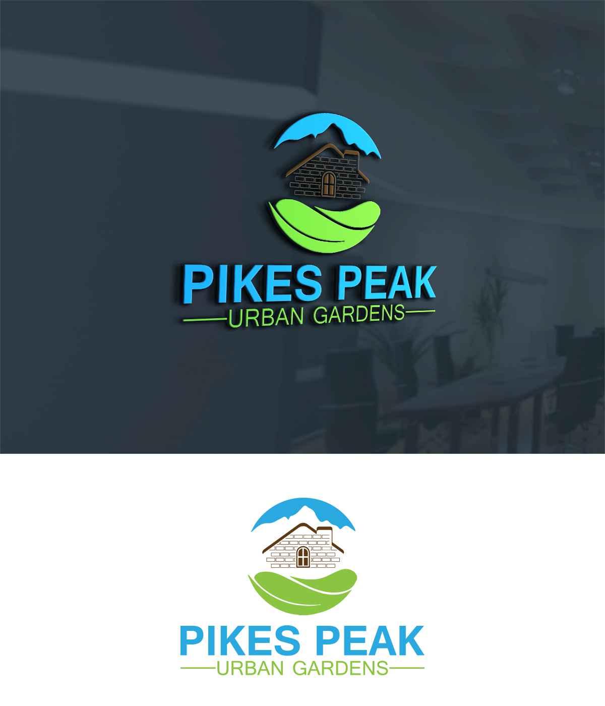 Logo Design by supercreative for Pikes Peak Urban Gardens | Design #16847680