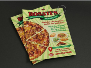 New advertising for friendly local pizza restaurant  | Flyer Design by citygirl17