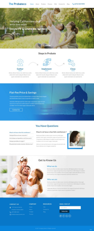 Design Wordpress par pb pour ce projet | Design : #16835532