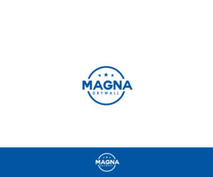 Magna Drywall | Logo Design by surabayawarnawarni