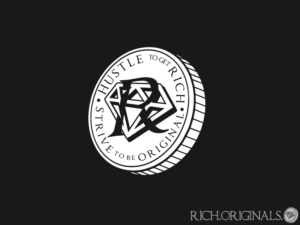 Logo-Design von Tom 'Victorious' Wilkinson für Rich Originals Clothing | Design: #16870050