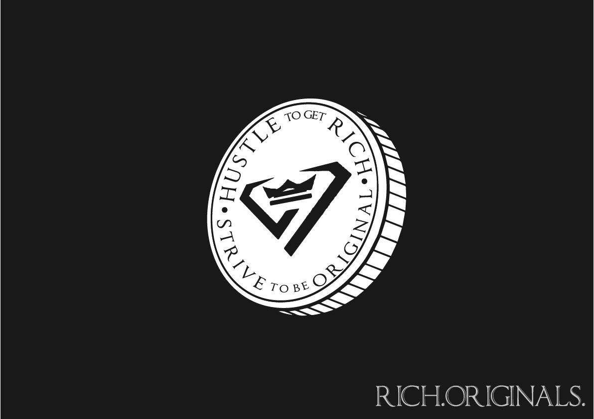 Diseño de Logo por Tom 'Victorious' Wilkinson para Rich Originals Clothing | Diseño #16925933