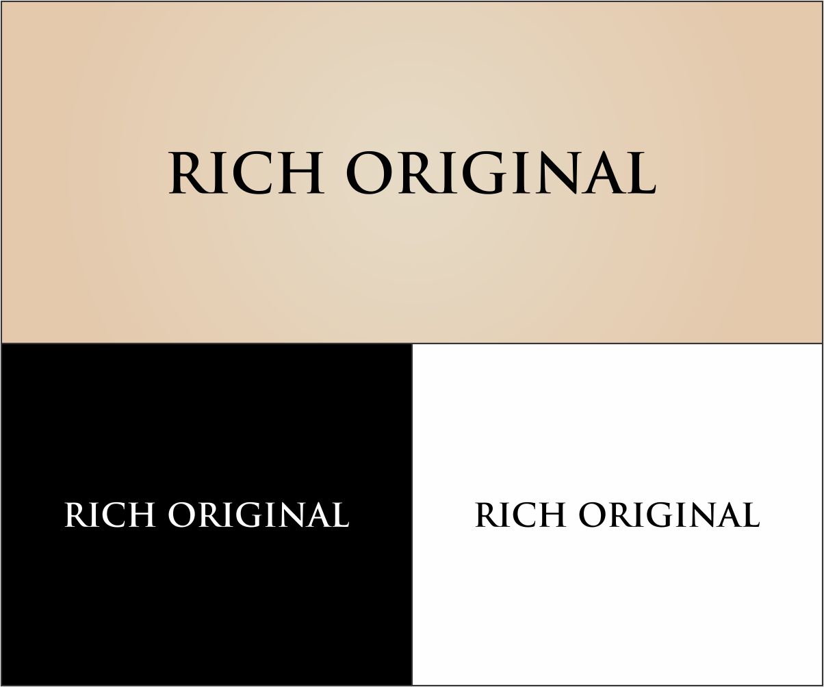 Logo-Design von S.S. Mulla für Rich Originals Clothing | Design #16853979