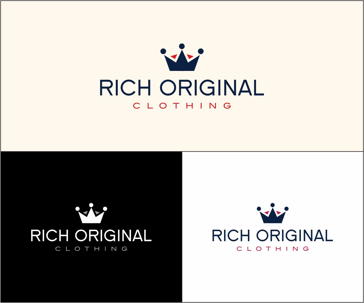 Logo Design by S.S. Mulla for Rich Originals Clothing | Design #16859514