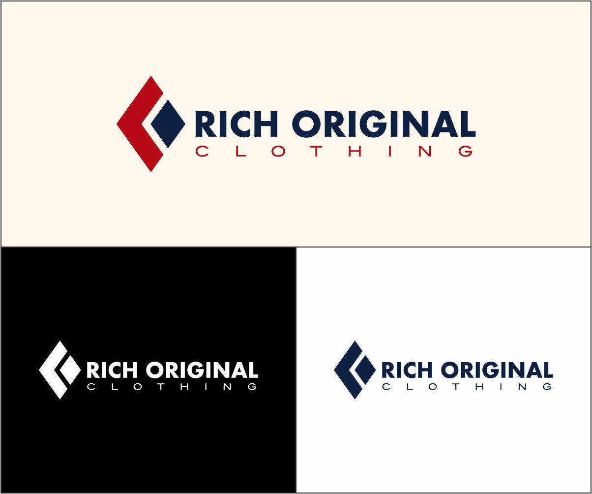 Logo Design by S.S. Mulla for Rich Originals Clothing | Design #16867187