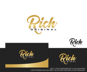 Logo Design by alvinnavarra for Rich Originals Clothing | Design: #16827954