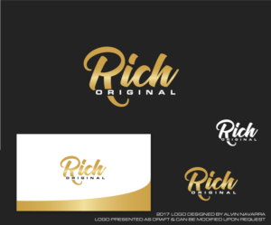 Logo Design by alvinnavarra for Rich Originals Clothing | Design: #16827969