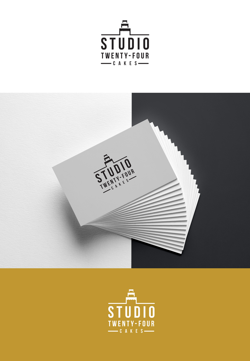Logo Design by Locke+ for Studio Twenty-Four Cakes | Design #16830571