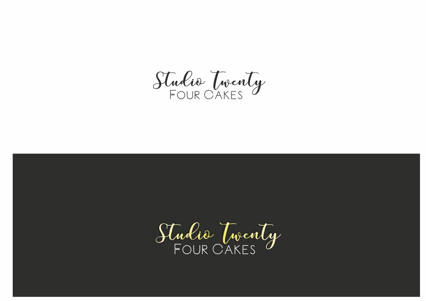 Logo Design by Marinescu Rozalia for Studio Twenty-Four Cakes | Design #16931030