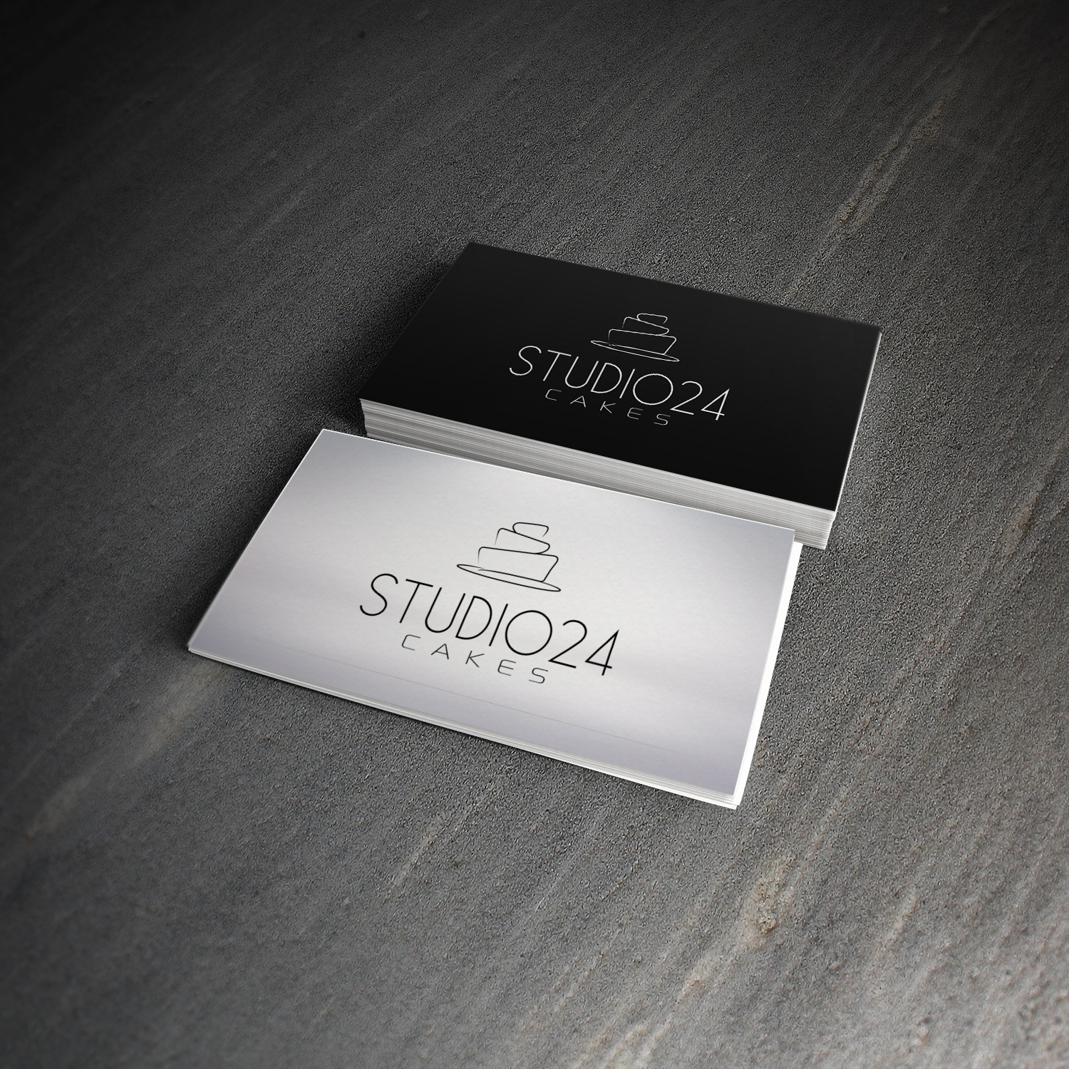 Logo Design by Light Hand Design for Studio Twenty-Four Cakes | Design #16835346