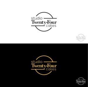 Logo Design by 3Guys for Studio Twenty-Four Cakes | Design: #16857899