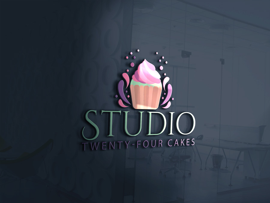 Diseño de Logo por imshohaghossain85 para Studio Twenty-Four Cakes | Diseño #16836588